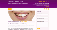 Desktop Screenshot of gentledentistyubacity.com